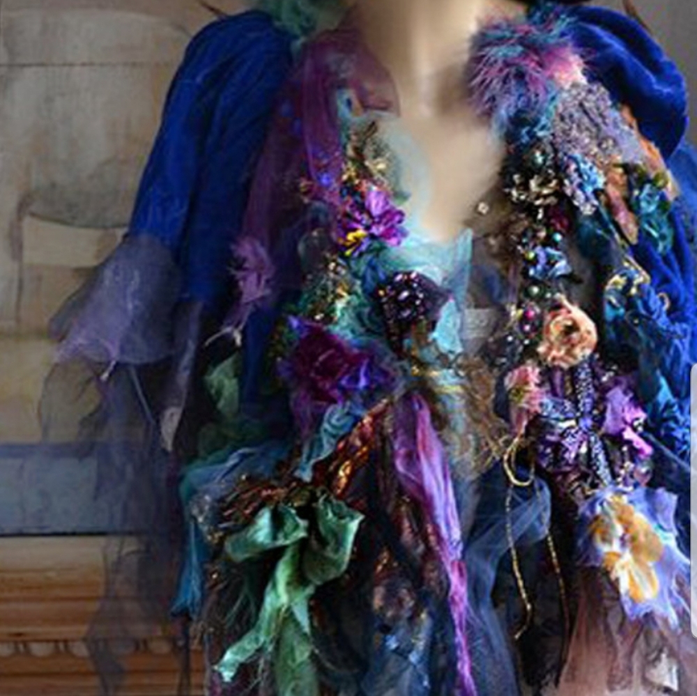 Velvet Bohemian Cape